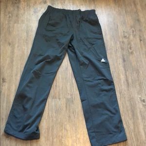 Gray adidas sweatpants